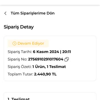 SuperStep Siparişinde Gecikme Ve İletişim Sorunları