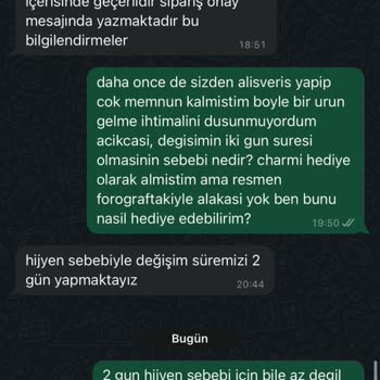 Yanıltıcı Ürün Fotoğrafları Ve Kısıtlı Değişim Süresi Mağduriyeti