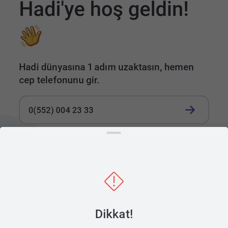 A101 Hadi Uygulamasında Biriken Param Erişilemiyor