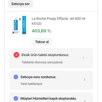 Eksik Ürün Teslimatı Ve Yanıltıcı Muamele Sorunu