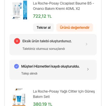 Eksik Ürün Teslimatı Ve Yetersiz Müşteri Hizmeti