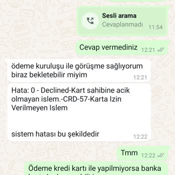 İletişim Sorunları Ve Geri Ödeme Problemi