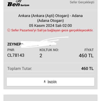 Çifte Ödeme Ve Bilet Sorunu: Ben Turizm'de Mağduriyet