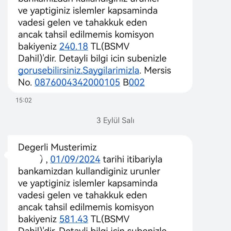 Banka Hesabımdan Kesinti Ve Belirsiz Borç Çıkışı