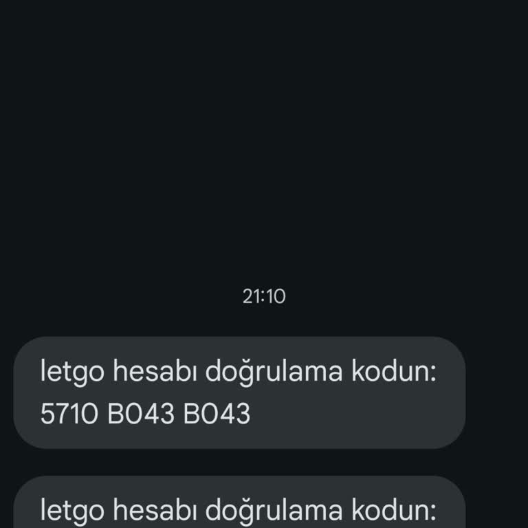 Yetkisiz Letgo Doğrulama Kodu Alımı