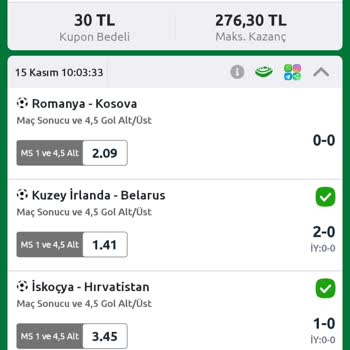 Kuponumda Maç İptali Sebebiyle Kaybım Var!