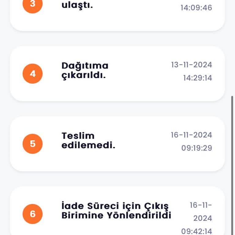 Teslimat Sorunu Ve Bilgilendirme Eksikliği
