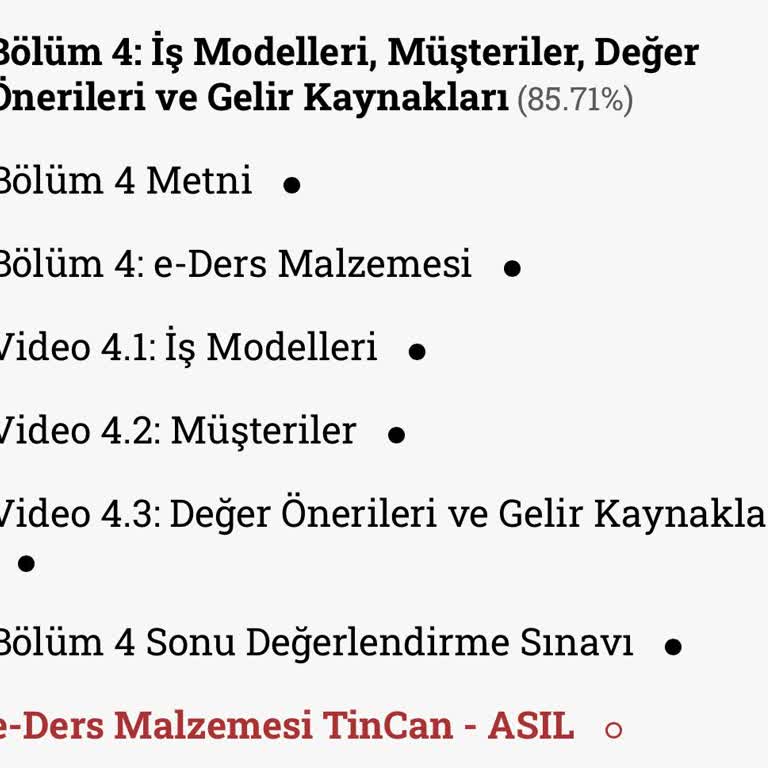 KOSGEB Eğitimlerinde Tamamlanma Sorunu
