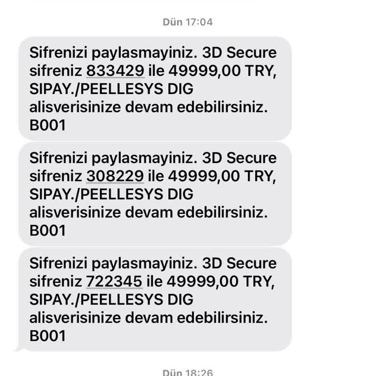 Sipay Yanlış Çekim Ve İptal Edilemeyen İşlemlerle Mağduriyet
