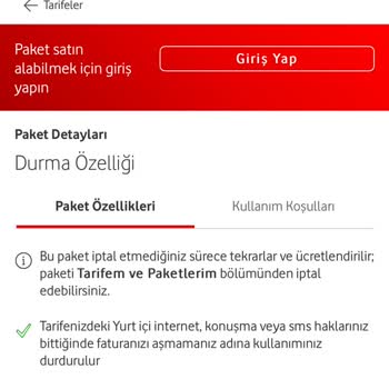 Vodafone'un Fiyat Politikası Ve Paket Ücretleri