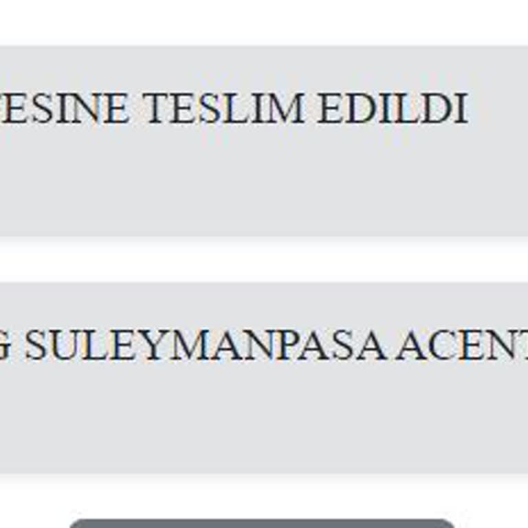 Kuryenet'te Bekleyen Kartımın Teslim Edilmemesi