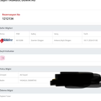 Seyahat Yanımda Uygulaması İle Bilet Erteleme Sorunu