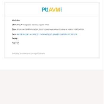 Yanlış Ürün Ve Saygısız İletişim Sorunu