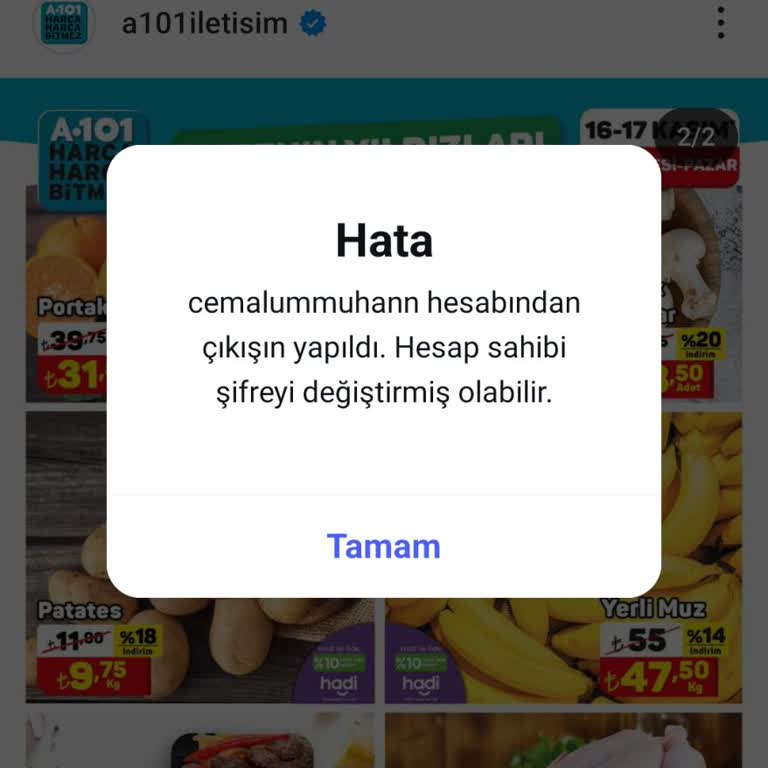 Instagram Hesabına İkinci Cihazdan Erişim Sorunu
