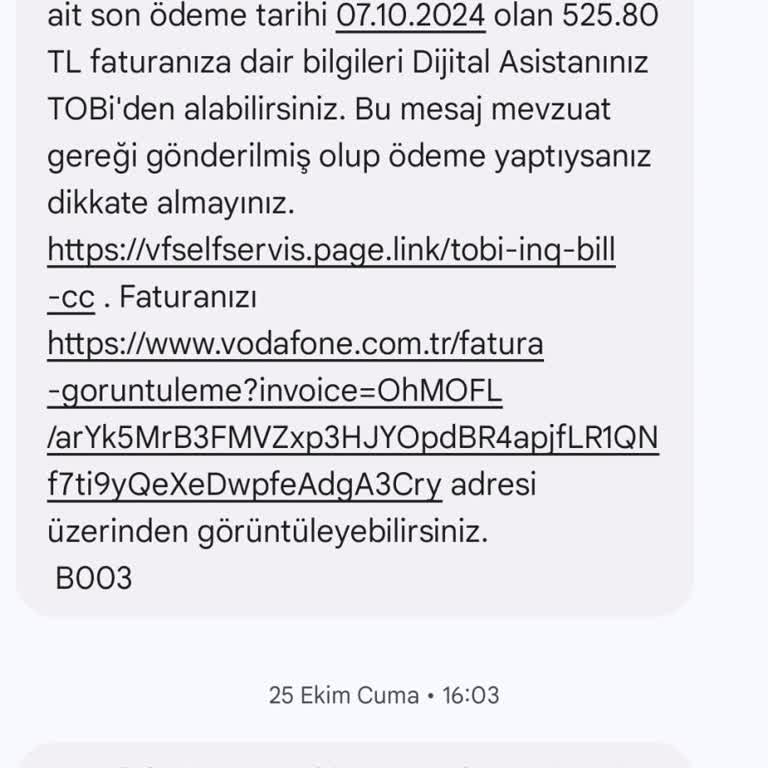 Vodafone Taahhüt İhlali Ve Yanıltıcı Bilgilendirme