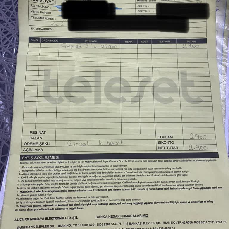 Teslimat Gecikmesi Ve İletişim Sorunları