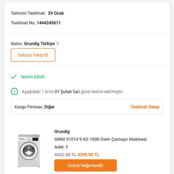 Grundig Çamaşır Makinesi Hayal Kırıklığı: Paslanma Sorunu