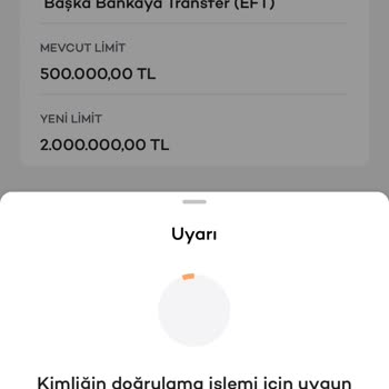 Akbank Mobil Uygulamada İşlem Limiti Artışı Sorunu
