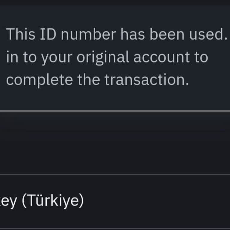 Binance TR Kimlik Doğrulama Sorunu