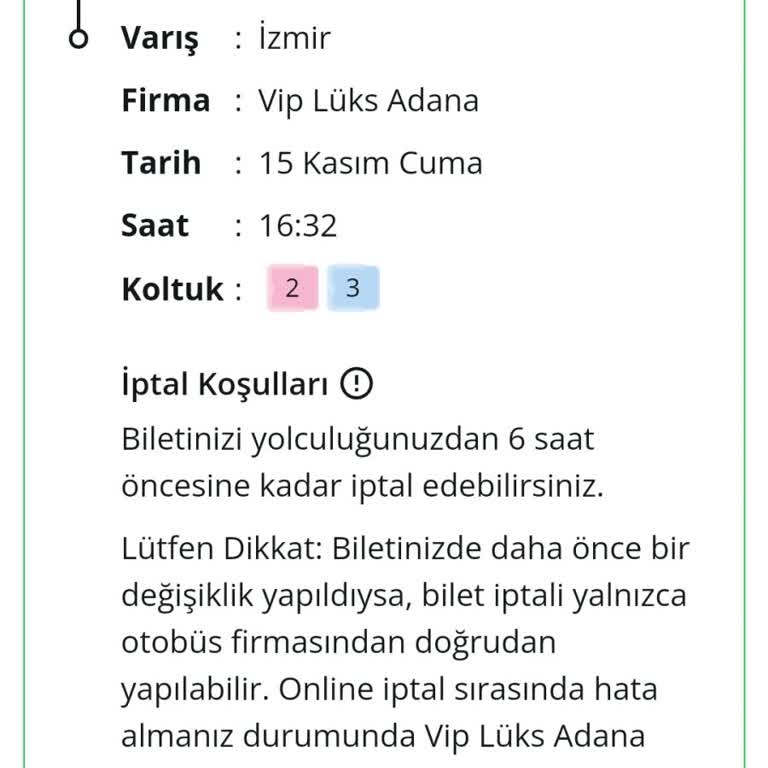 Lux Adana İle Yolculukta Yaşanan Sorunlar