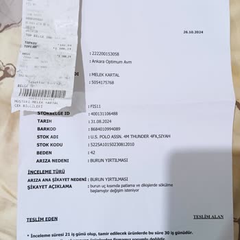 Ayakkabı Dünyası'ndan Aldığım Ayakkabı 2 Ayda Dağıldı