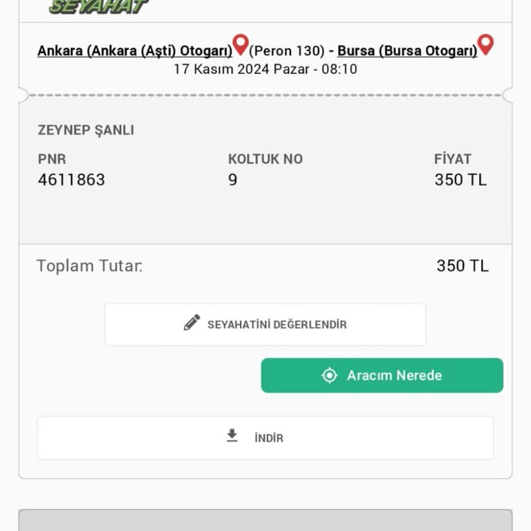 Otobüs Saatinde Karışıklık Ve Sorumluluk Eksikliği