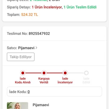Trendyol Siparişim Kayboldu Ve İade Süreci Sorunlu