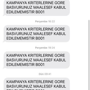 Garanti Bankası'nın Kampanya Katılımında Hayal Kırıklığı