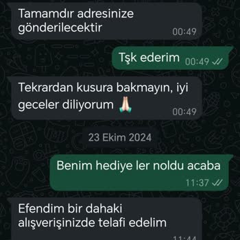 Eksik Ürün Ve Kötü Müşteri Hizmeti