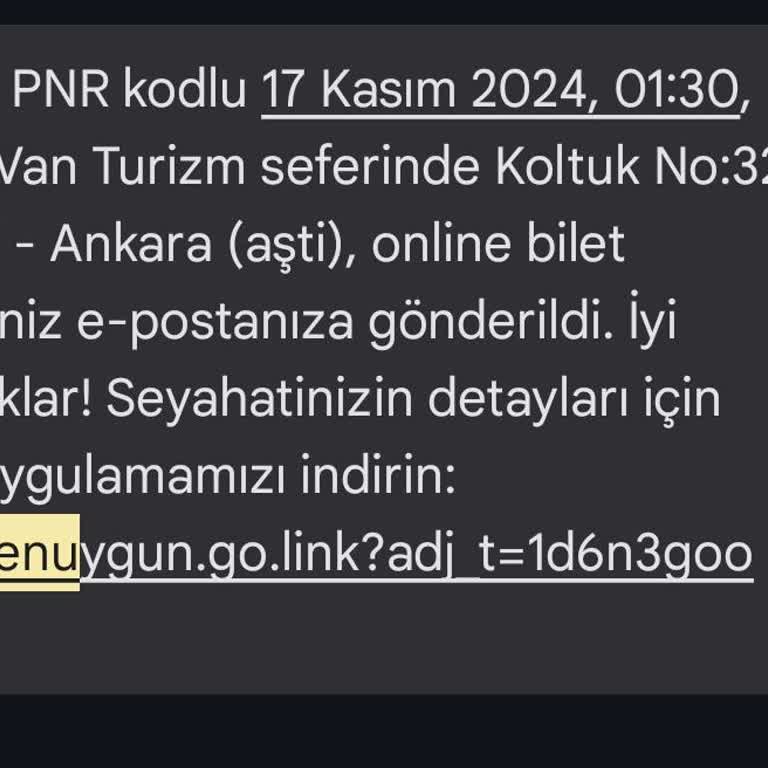 Otobüs Seferi İptali Mağduriyeti