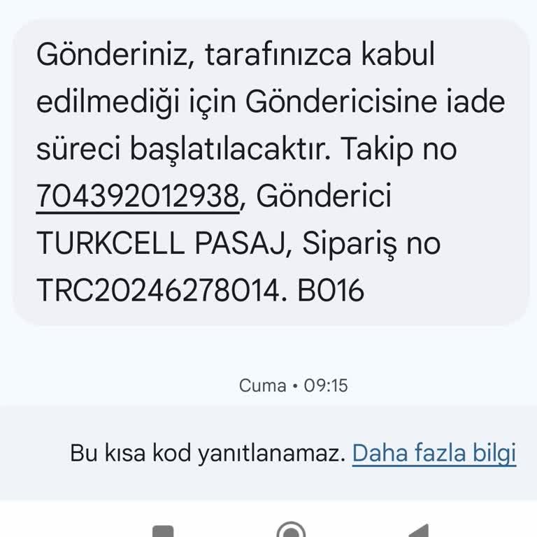 Turkcell Pasaj'da İade Ve Entegrasyon Sorunları