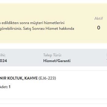 Evodeko'dan Aldığım Koltukta Hayal Kırıklığı