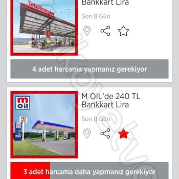 Akaryakıt Kampanyası Katılım Sorunu