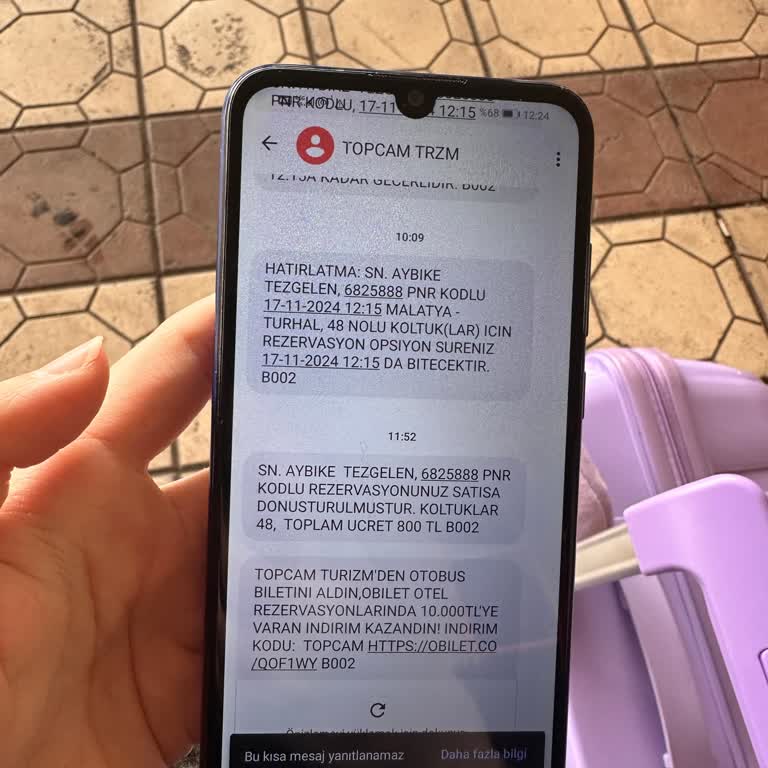 Topçam Firması İle Yaşanan Bilet İptali Ve Saygısızlık Sorunu