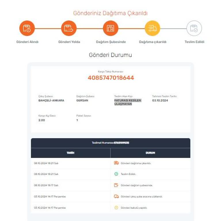 Aras Kargo'nun Kayıp Paket Ve Tazmin Süreci Sorunu