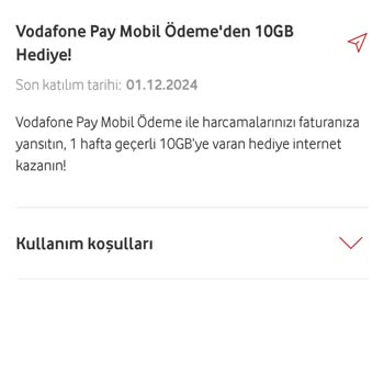 Vodafone Kampanya Hediye İnternet Sorunu