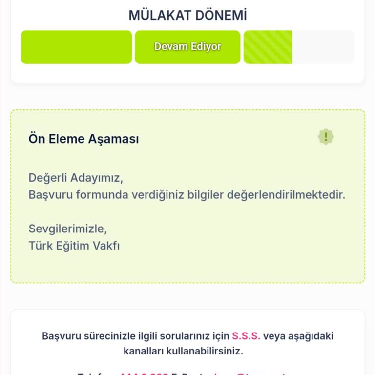 Türk Eğitim Vakfı Burs Başvurusunda Belirsizlik Ve İletişim Eksikliği!