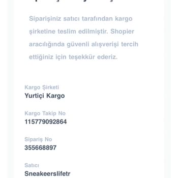 Sneakerslife.tr Yanlış Ürün Teslimatı Ve İade Sorunu!