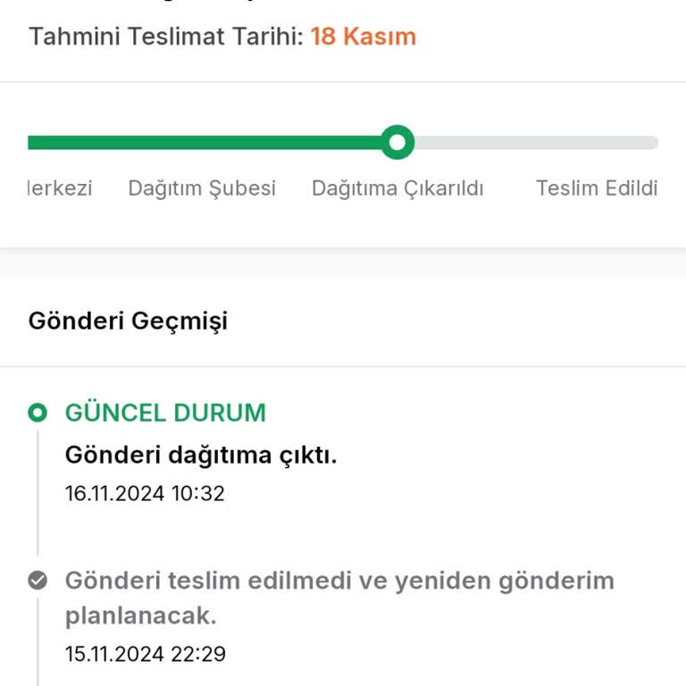 Sürat Kargo'nun Geciken Teslimat Sorunu