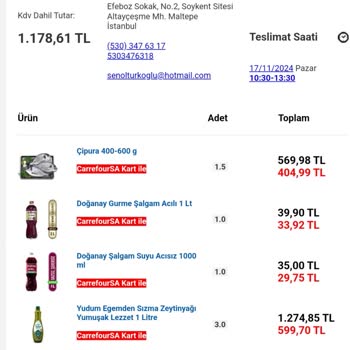 Carrefour'da Eksik Ürün Ve Yanlış Ücretlendirme Şoku