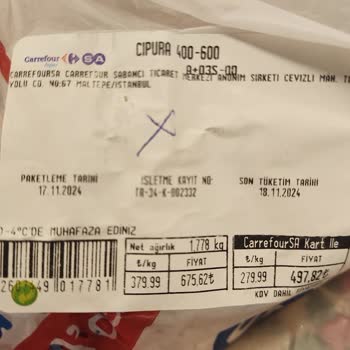 Carrefour'da Eksik Ürün Ve Yanlış Ücretlendirme Şoku