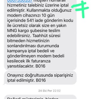 Sonlandırılan Abonelik İçin Haksız Fatura Kesilmesi