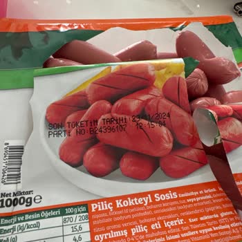 Banvit Sosislerde Şüpheli Beyaz Noktalar