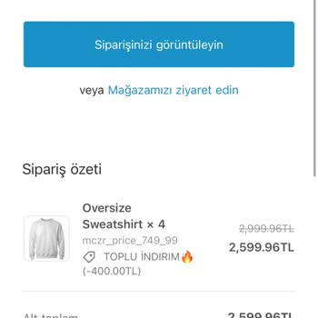 Sipariş Sonrası İletişimsizlik Ve Ürün Eksikliği