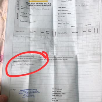 Karcher Buharlı Temizlik Cihazında Yaşanan Sorunlar Ve İade Süreci