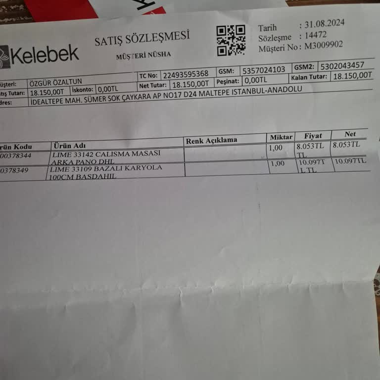 Kelebek Mobilya'da Teslimat Ve İletişim Sorunları