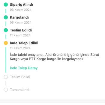 Pantolon İadesinde Mağduriyet
