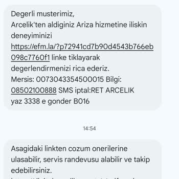 Arçelik Çamaşır Makinesi Su Kaçırma Ve Gürültü Sorunu