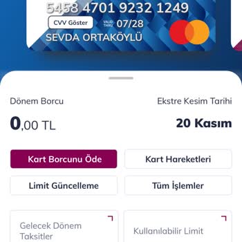 Kredi Kartı Borcumu Ödedim, Kartım Hala Kapalı