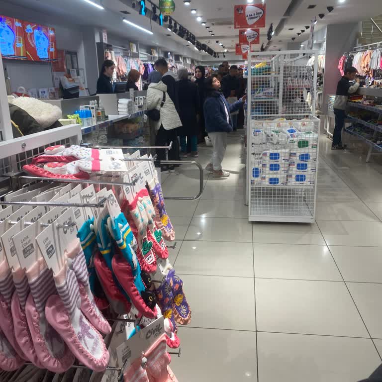 Çorum Civil Mağazası'nda Kasa Sırası Çilesi